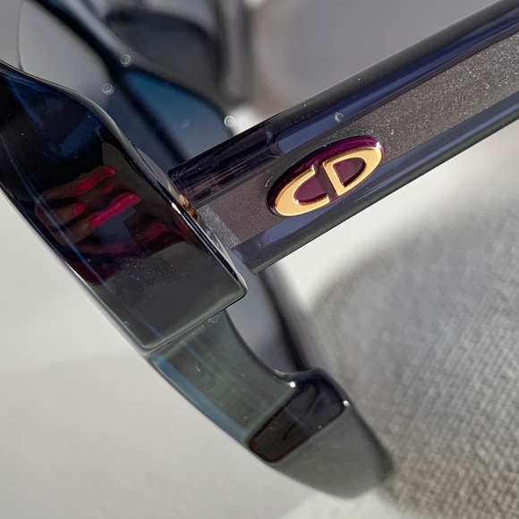 New Authentic DIOR Woman Square Sunglasses DIORGAIA Blue - Picture 1 of 13